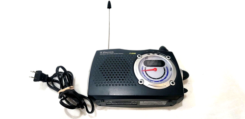 VTG Emerson Instant Weather Portable AM/FM TV Band Radio RP6249 Free ...