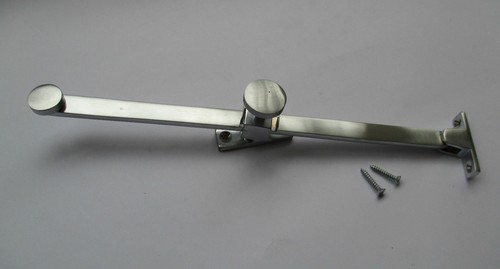 SATIN/BRUSHED CHROME-Victorian old style window fittings -CHOOSE FROM 13 OPTIONS - Picture 10 of 15