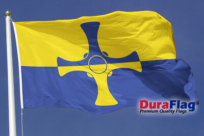 Durham (County) neues kleines DuraFlag Seil und umgeschlagen (3 Fuß x 2 Fuß)