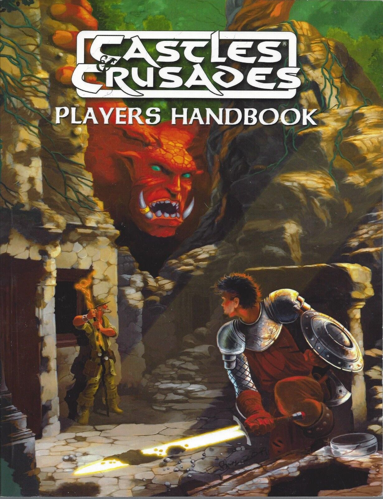 Castles & Crusades RPG SC Players Handbook 6th Ed. NEW OOP TLG80106s 300 Printed
