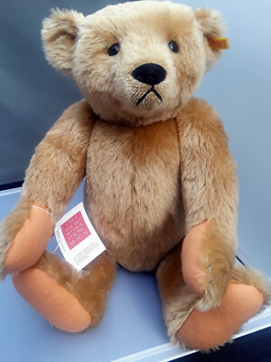 STEIFF Margaret Woodbury Strong Museum Teddy Bear 13 in beige mohair EAN 0155/34