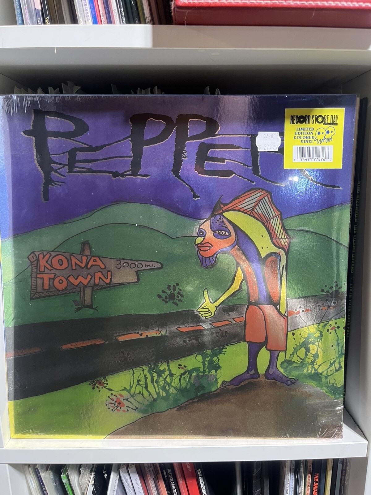 Pepper Kona Town Record Store Day RSD 2020 Clear Blue Splatter Vinyl