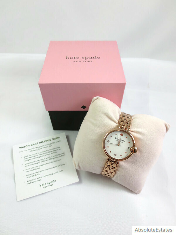 NEW Kate Spade New York Chelsea Heart Rose Gold Tone Watch KSW1761