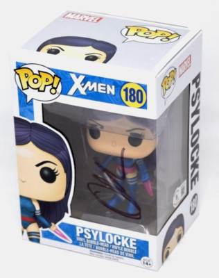 Olivia Munn Signed Funko Pop Marvel X-Men Psylocke #180 Autograph