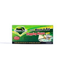 Green Leaf Mouse & Rat Trapping House - Superior Stickiness