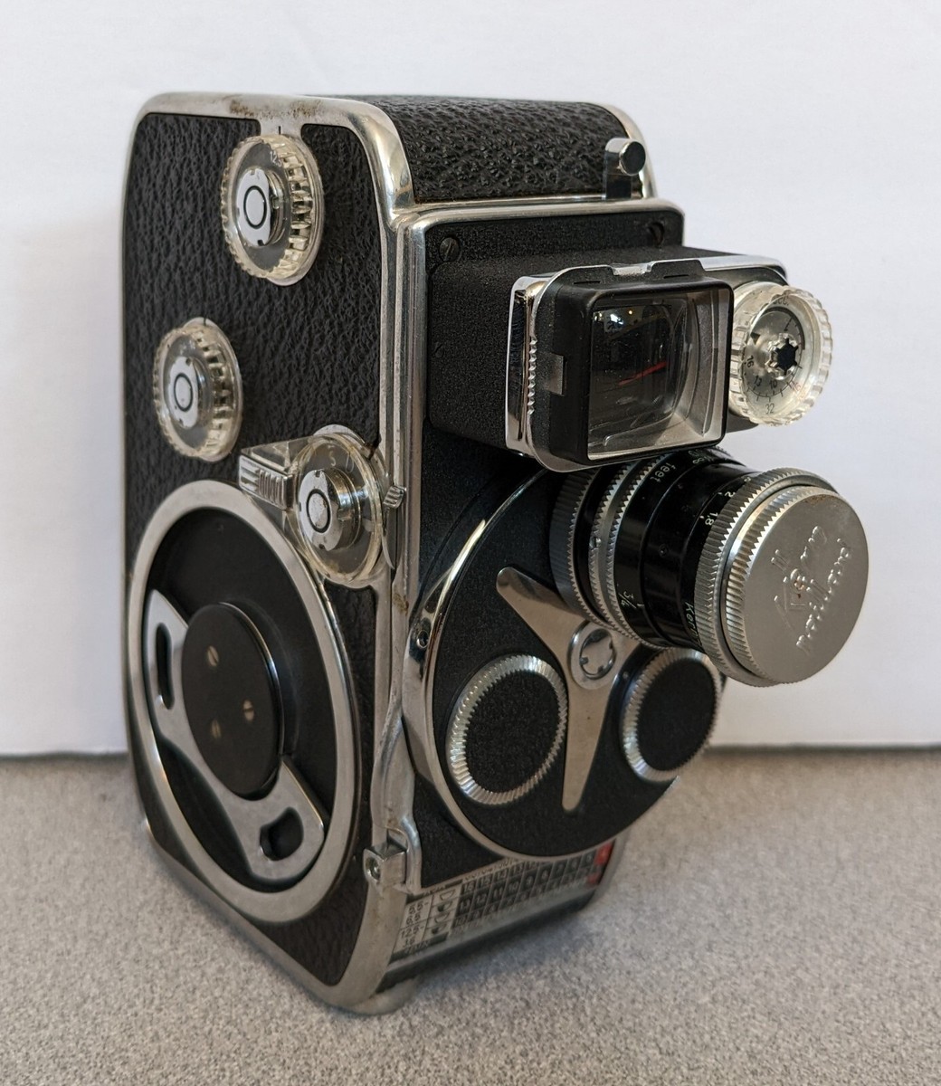 🔴Vintage Clean Bolex Paillard D8L 8mm Movie Camera ”Pre 🔴Vintage Clean Bolex Paillard D8L 8mm Movie Camera ”Pre