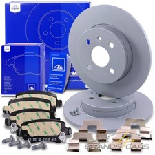 ATE BREMSSCHEIBEN VOLL Ø264+BELÄGE HINTEN FÜR OPEL ASTRA H TWIN TOP CABRIO 06-10