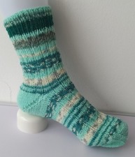Handgestrickte Kuschelsocken, Größe 38/39