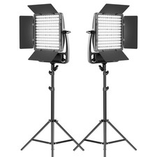 GVM LT100S 100W Bi-Color LED Panel 2-Light Kit