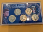 Kennedy Half Dollar Silver Collection 1965-1969 50C 0.4 Fineness Set QCI