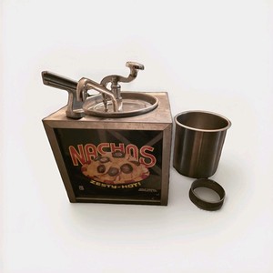 Gold Medal 2197 Nacho Cheese Warmer w/ Heated Spout, Cabinet design