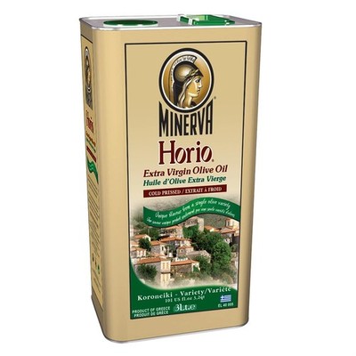 Horio Greek Olive Oil Extra Virgin Cold Pressed Organic, 3 Liter (101.4 fl oz)