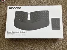 Microsoft Sculpt Ergonomic 5KV-00001 Business Wireless Keyboard w USB Dongle