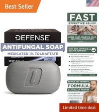 Defense Antifungal Bar Soap Tea Tree Eucalyptus - 4.2oz Medicated Treatment