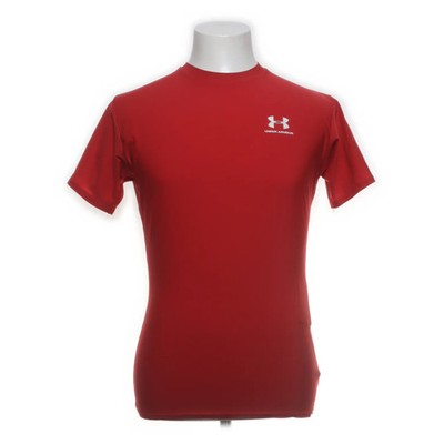 Under Armour, T-shirt, Größe: XL, Rot, Elasthan/Polyester, Print, Herren #HKZ