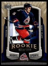 2005-06 Upper Deck Rookie Update Geoff Platt Rookie 0314/1999 Columbus Blue