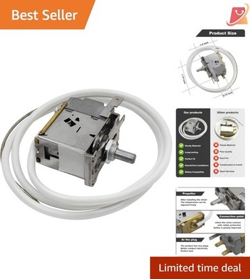 Refrigerator Freezer Thermostat Replacement for Haier Mini Fridge and RV