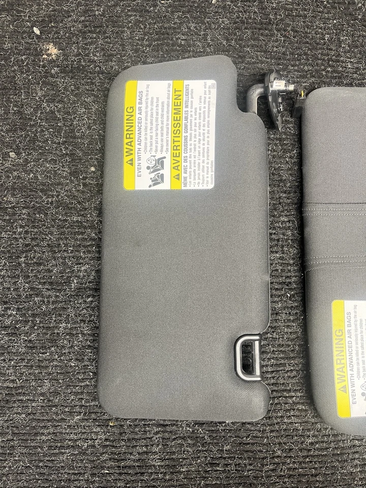 ☑️ 2015-2021 SUBARU WRX DERECHO IZQUIERDO PARASOL CONJUNTO ILUMINADO CON ESPEJO Foto 2 de 4