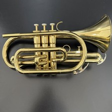 BESSON BE622 Cornet Gold Used with Hard Case Mouthpiece