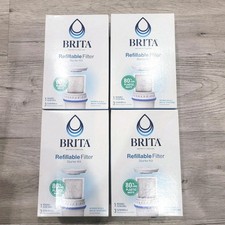 4pk Brita Refillable Filter Starter Kit w/ Reusable Filter Shell 3 Filter