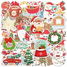 Stocking Stuffers - 100 PCS Christmas Stickers  Kids Christmas Gifts Games C...
