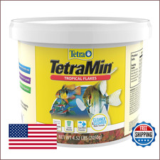 TetraMin Tropical Flake Fish Food 4.52 lbs - Balanced Nutrition  Vibrant Color
