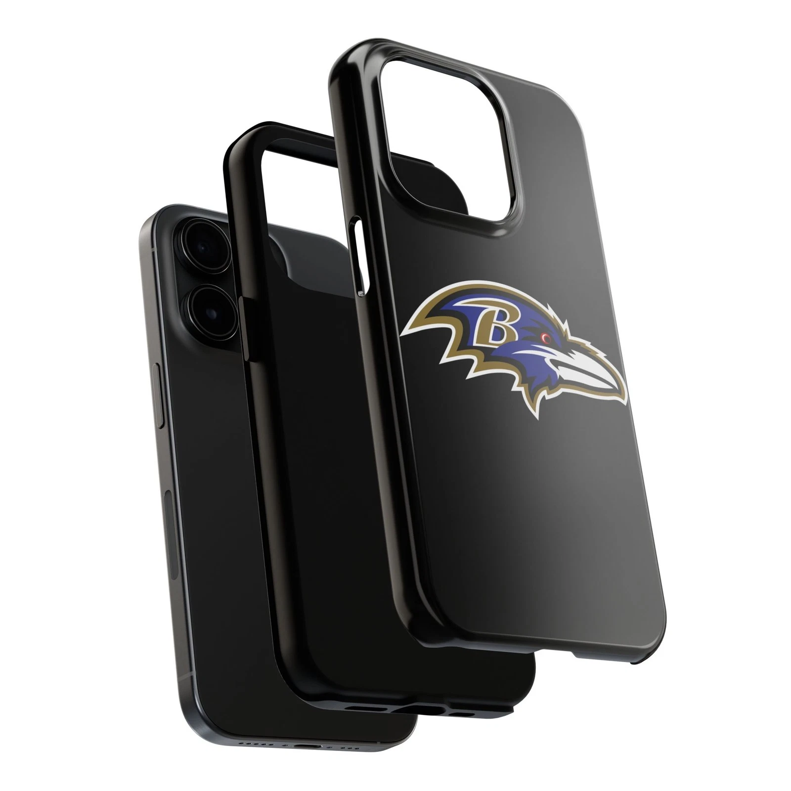 Baltimore Ravens Phone Case for iPhone Durable Football Fan Style