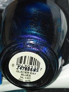 OPI Nail Polish GLACIER BAY BLUES Full Size NEW! DISCONTINUED!
