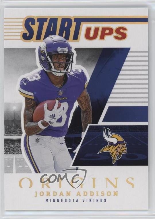 2023 Panini Origins Start-Ups Jordan Addison #SU-5 Rookie RC 13px