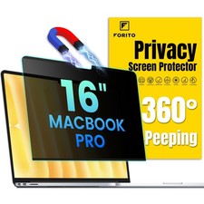 Magnetic Privacy Screen Protector Compatible with MacBook Pro 16 inch 2021-2...