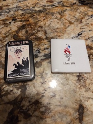 Atlanta 1996 Olympic Games Berlin Germany 1936 Wincraft And Tile Magnet 