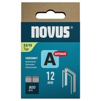 novus Tackerklammern Feindraht Superhart 53/12, 800 St.