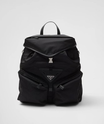 Prada Rucksack Re-Nylon und Leder