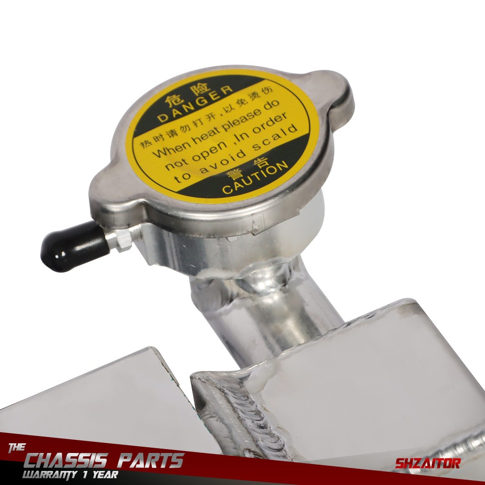 Aluminum Radiator + Shroud Fan Relay Kit For Jeep Cherokee XJ Comanche 1991-2001