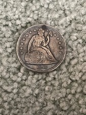 1843 Liberty Seated Dollar