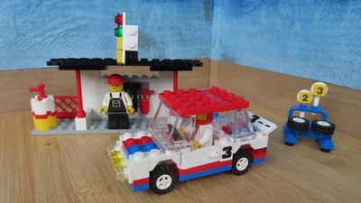 LEGO Rally and Pitcrew Team Set 1497 - Orig. + komplett mit bedruckten Steinen
