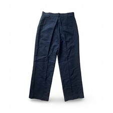 Lauren Ralph Lauren Pants Women's 4 P Blue Straight Pleated Lined Wool Stretch