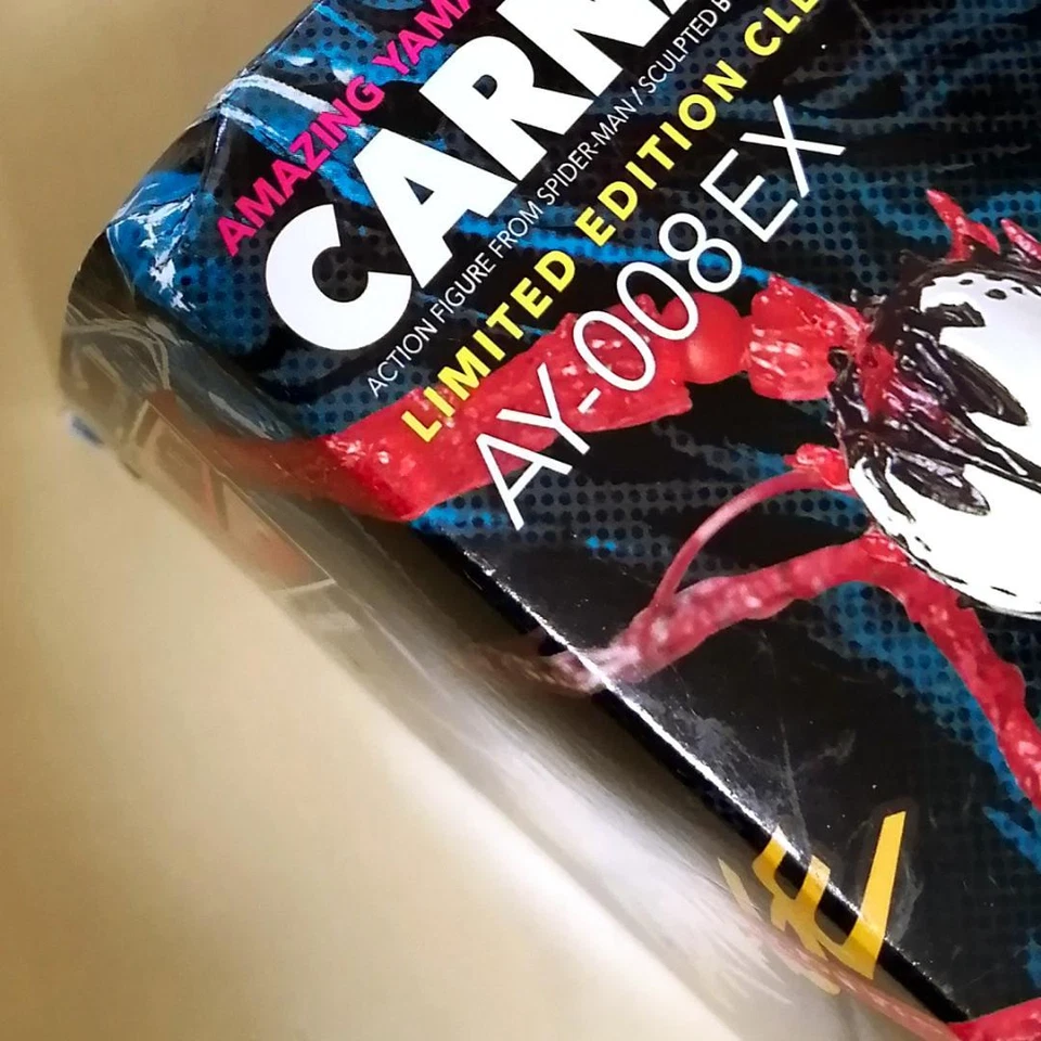 INCREÍBLE YAMAGUCHI Nº008EX Carnage CLARO Ver. Figura de acción Marvel Japan Limited Foto 2 de 4