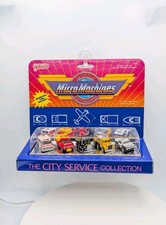 Vintage Galoob Micro Machines The City Service Collection 1987 6400 NEW