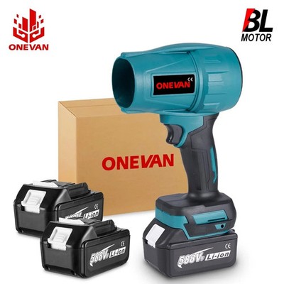 ONEVAN 20V Cordless Leaf Blower 340MPH Turbine Electric Blowing Leaf for Lawn Ya