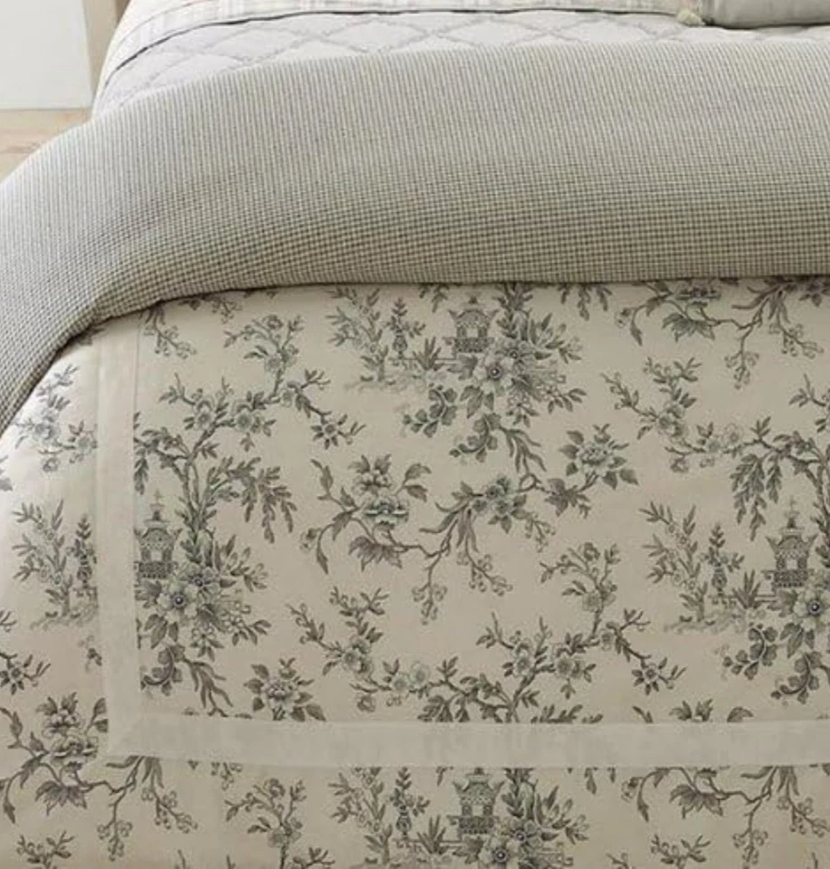 Ralph Lauren SAINTE HONORE KING Juego de funda nórdica de baño y 2 fundas de euro leer Foto 2 de 4