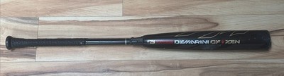 Demarini CF Zen Gray Baseball Bat Model 30oz 33  -3 Superficial Crack