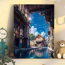 Binary Nature: A Digital Oil Symmetry