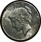 1926 Peace Dollar AU/BU