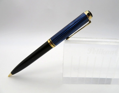 Pelikan Souverän D600 Dreh-Bleistift Blau Gestreift 0,7mm Top Zustand Mint