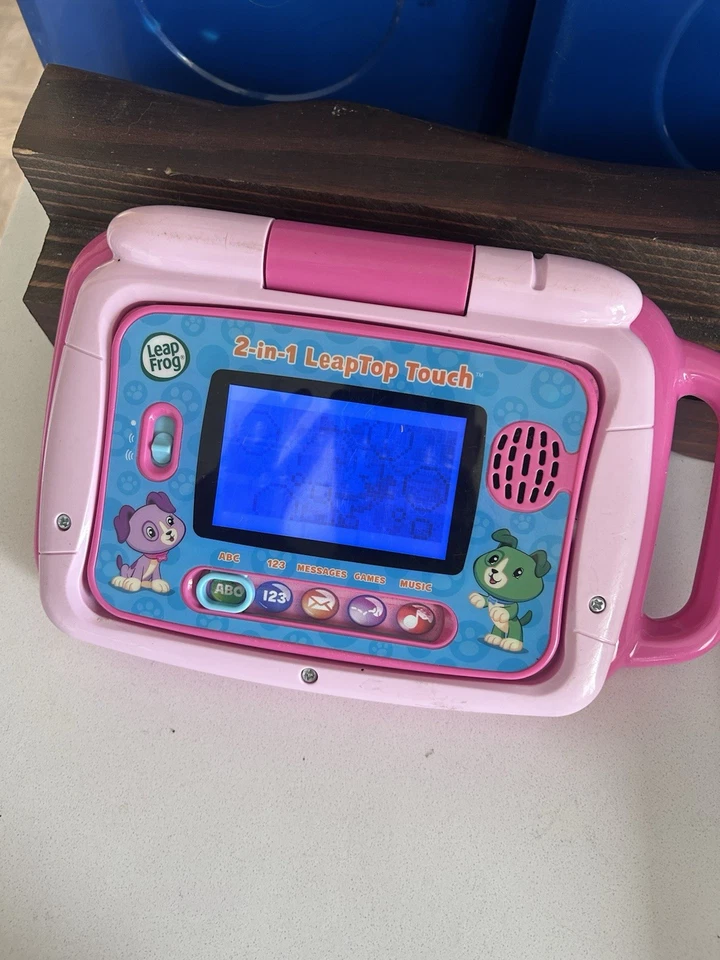 LeapFrog 2-in-1 LeapTop Touch - Pink Electronic Learning Systems - Image 2 of 4