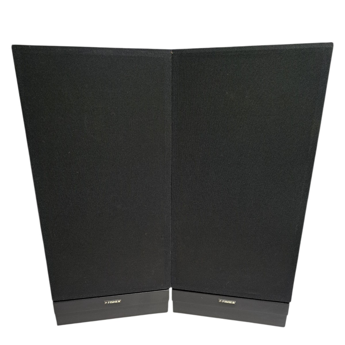 FISHERスピーカー Vintage Fisher Speaker System MS-108 Set Of 2 Wood Tested 22”L 10