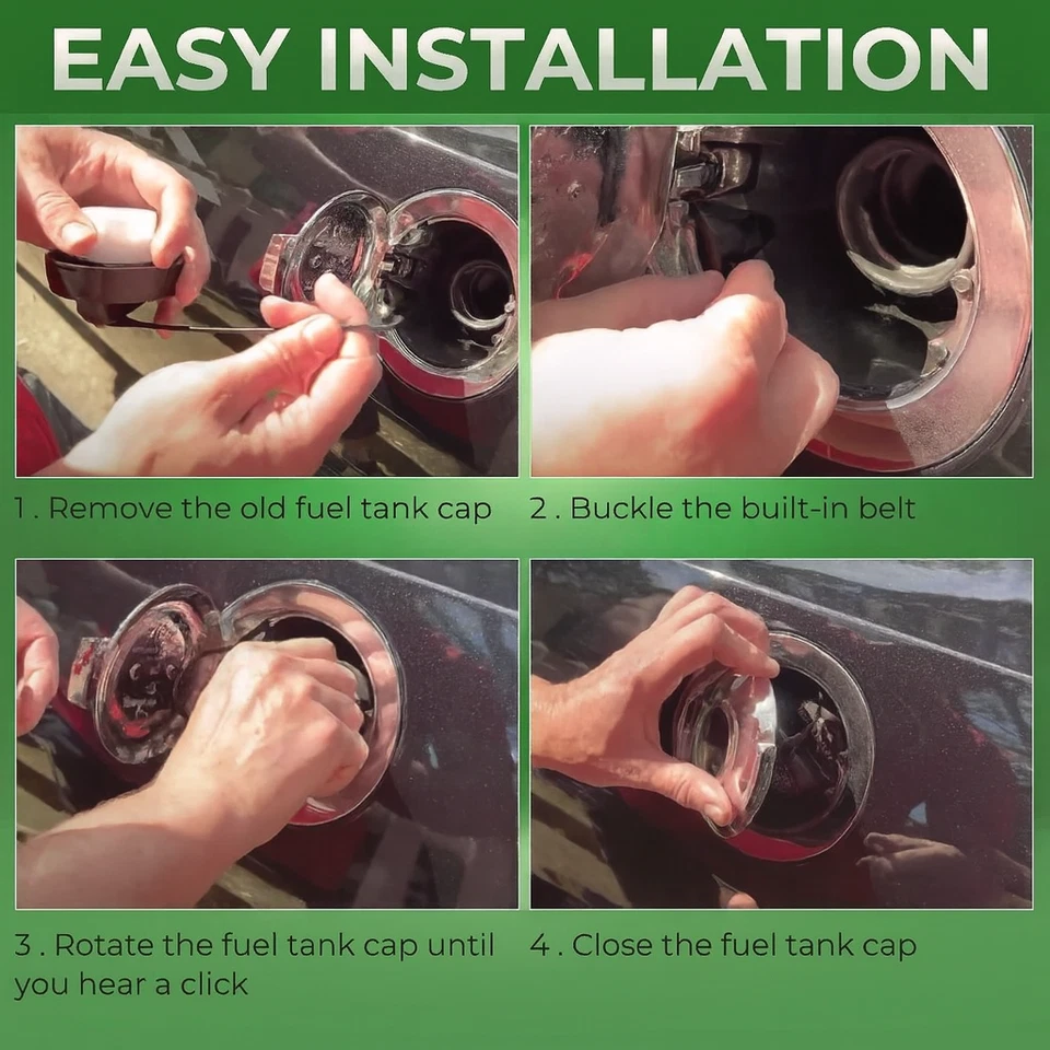 Toyota Sienna 2004-2006 sistema de combustible tanque llenado tapa de gasolina pieza original OEM Foto 3 de 4