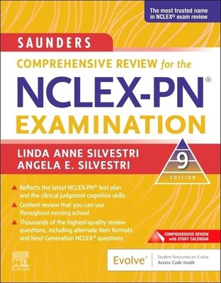 Saunders Comprehensive Review for the NCLEX-PN  Examin... 9th Edition Paperback