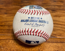 Nolan Arenado Cardinals Game Used Baseball 9/24/2025 vs Giants Jose Butto MLB